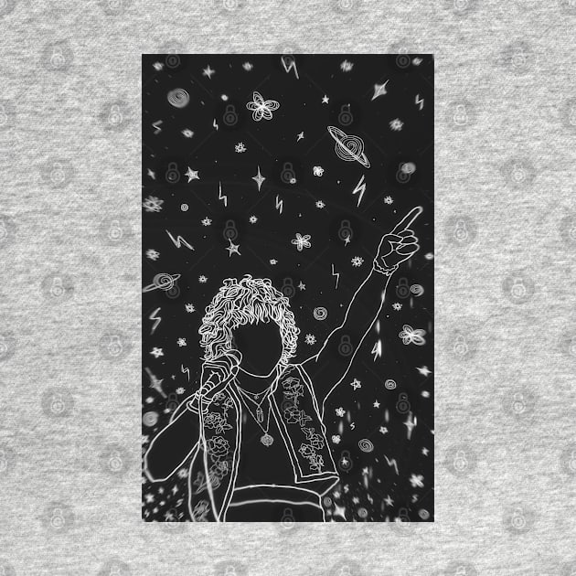 Josh Kiszka Drawing by Velvet Earth